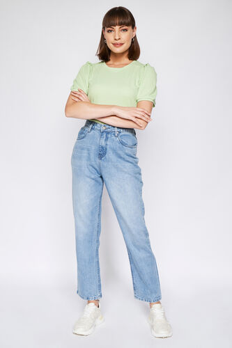 Solid Straight Bottom, Light Blue, image 2